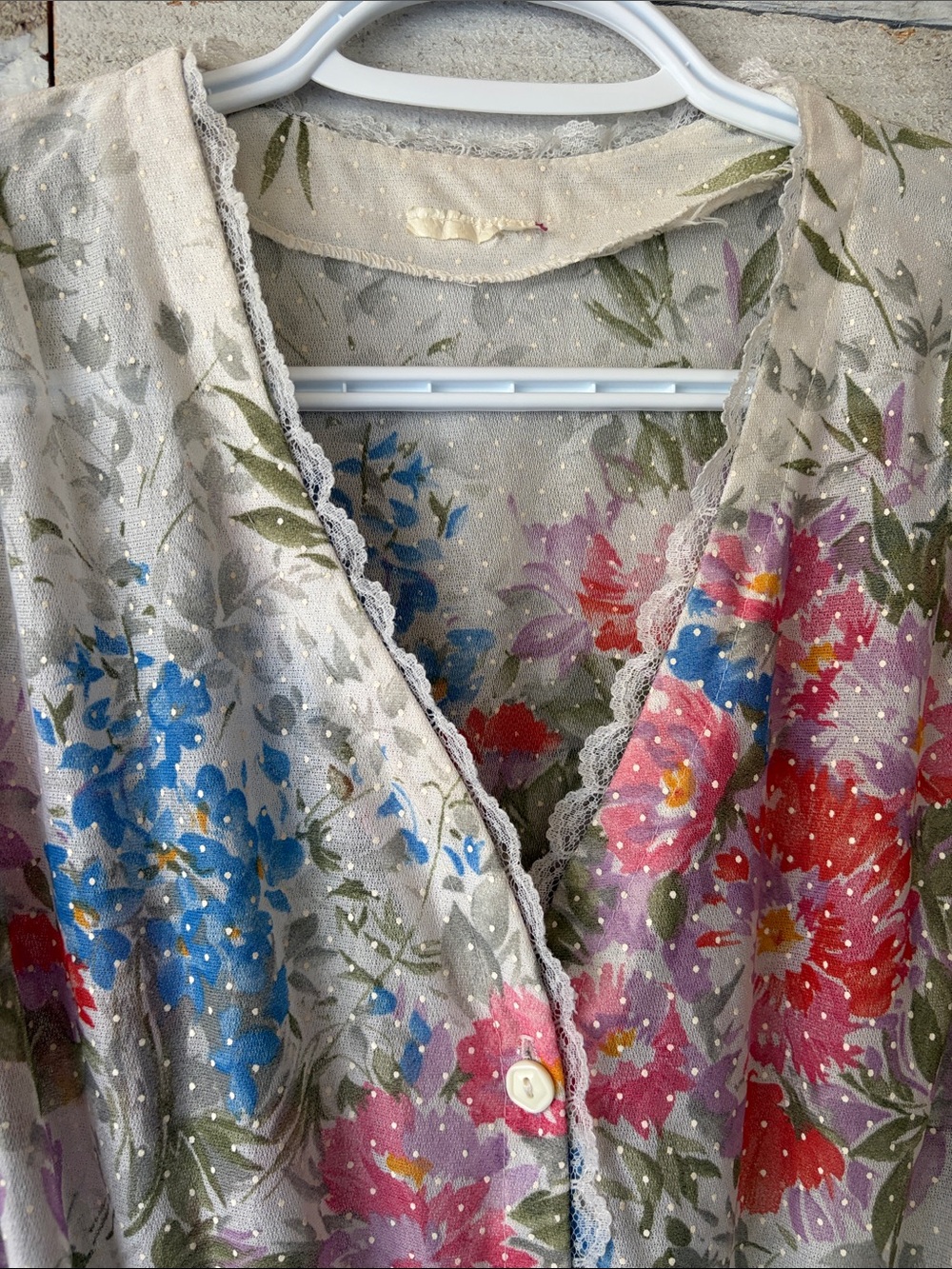 Cottagecore Sheer Floral print dress - Picture 9 of 11